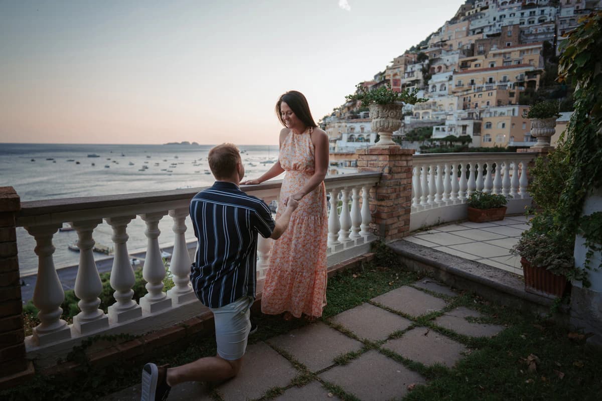 Secret Proposal photoshoot in Italy
