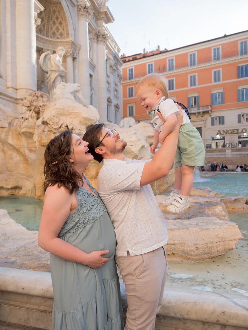 Family in Rome in Rome
