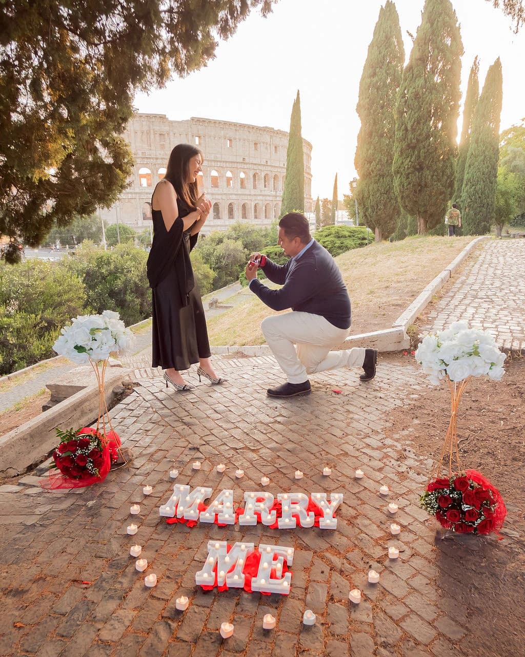 Roman Proposal Reel in Rome