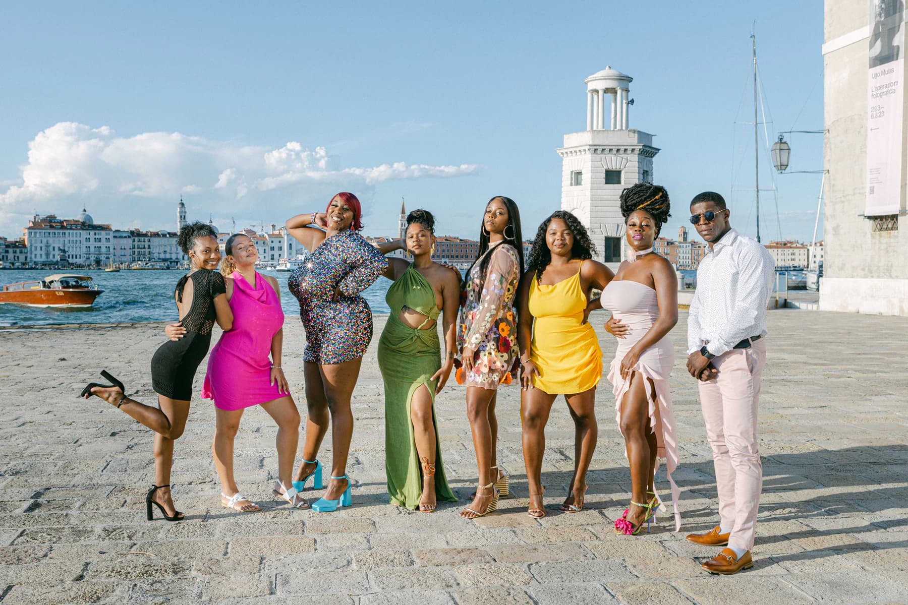 Friends photoshoot in Italy