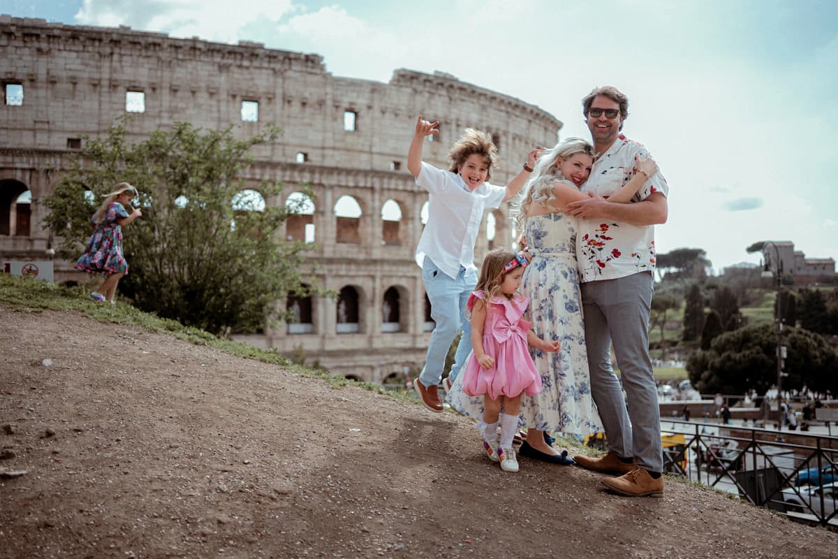 Family Moments photoshoot in Italy