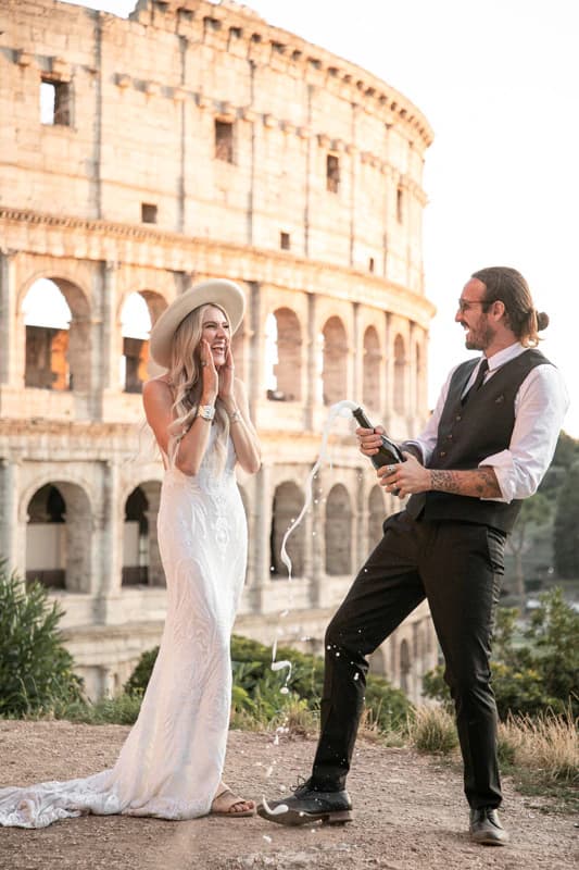 Elopement photoshoot in Italy