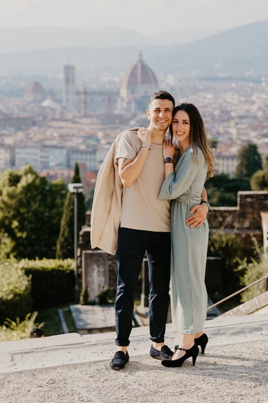 Romantic Couple photoshoot in Italy