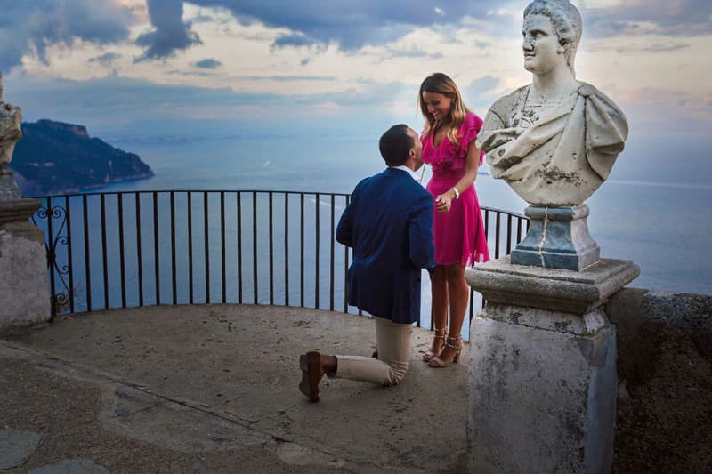 Amalfi Proposal Reel in Amalfi Coast