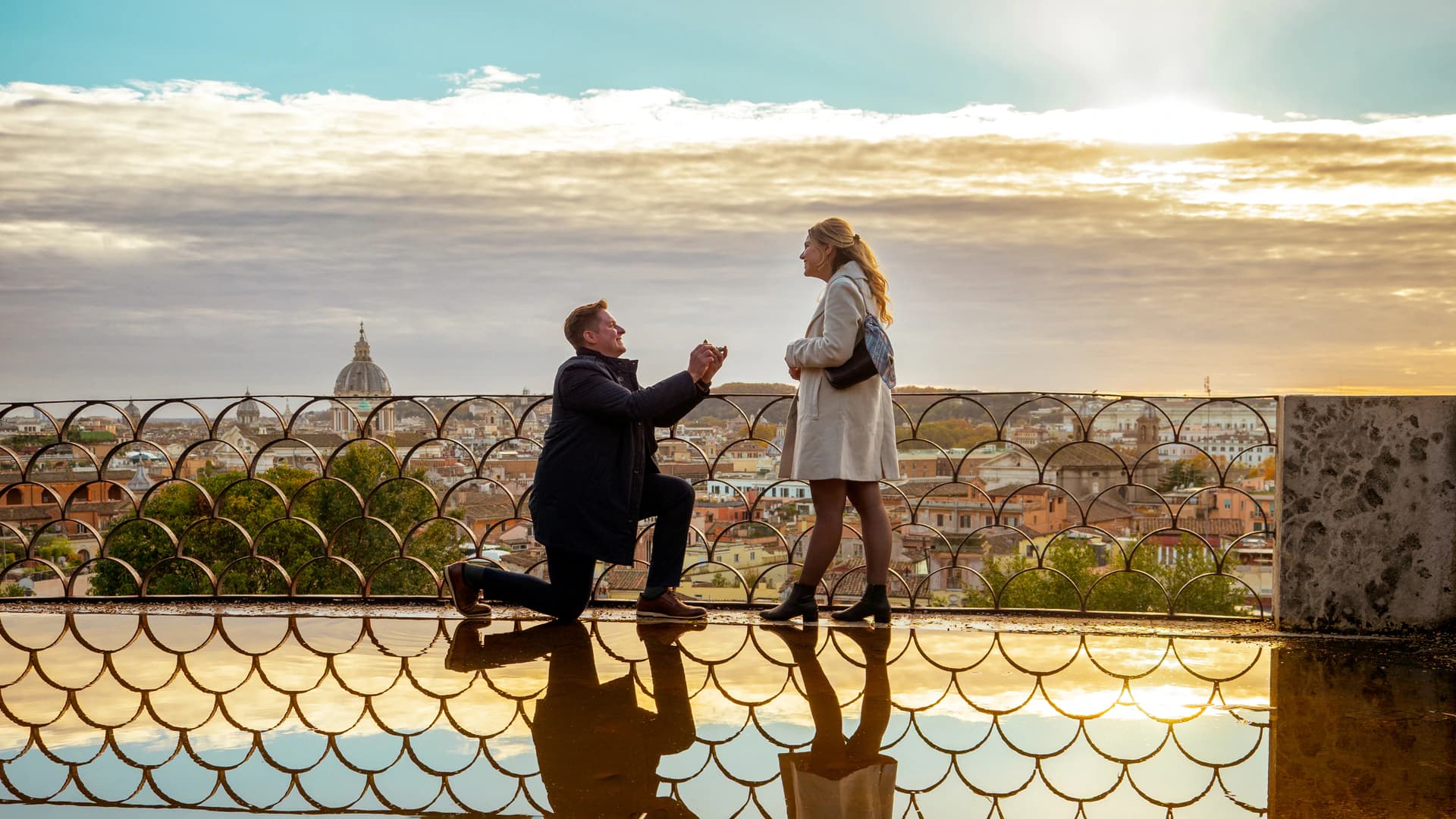 How to plan a surprise proposal in Rome