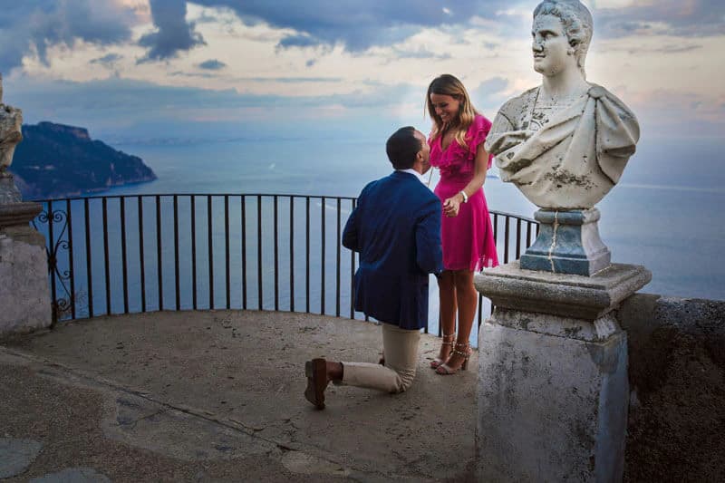 Amalfi Proposal Reel in Amalfi Coast