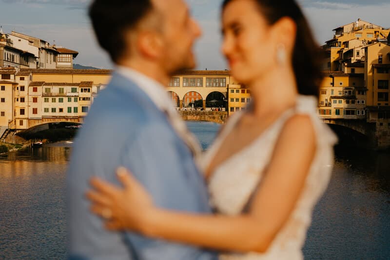 Florence photoshoot — Ponte Vecchio (Old Bridge)