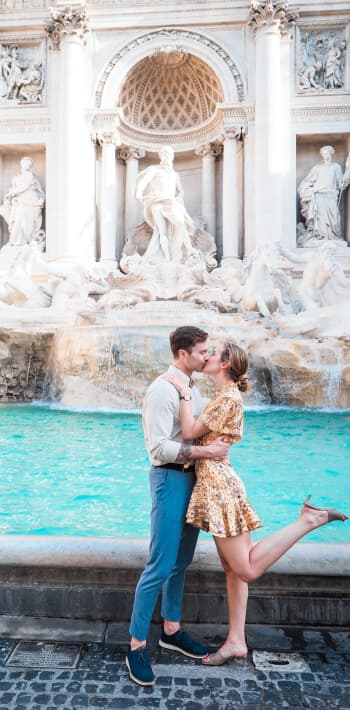 Rome photoshoot — Trevi Fountain